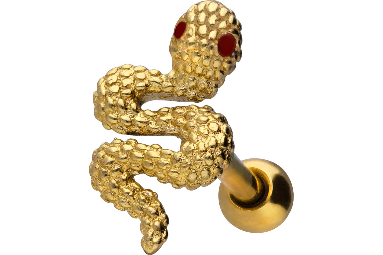 Chirurgenstahl Ohrpiercing SCHLANGE